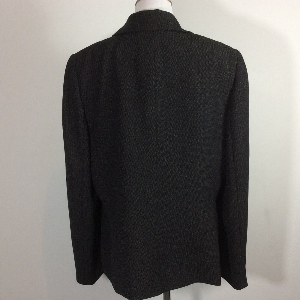 Le Suit Black Champagne Blazer Jacket 14 - Picture 4 of 7